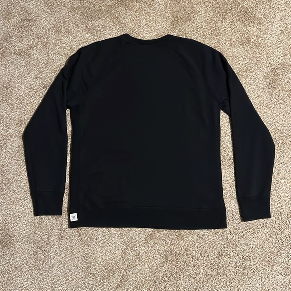 Reigning Champ Midweight Terry Crewneck, Black - Picture 2 of 8